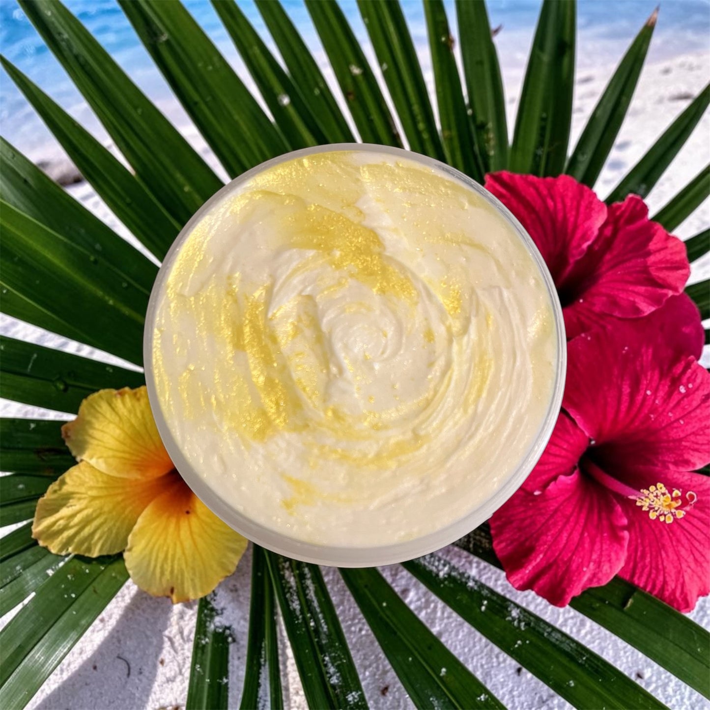 Fresh pineapple whipped soap - 100g Trial & Travel Size 💫