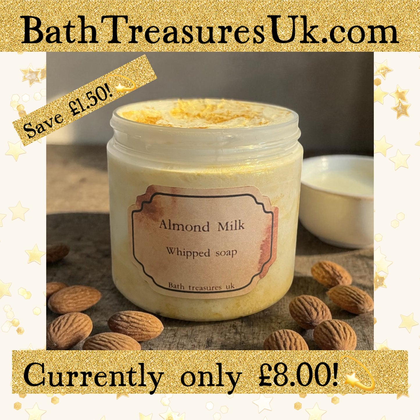 Almond Milk Whipped Soap🥛💫