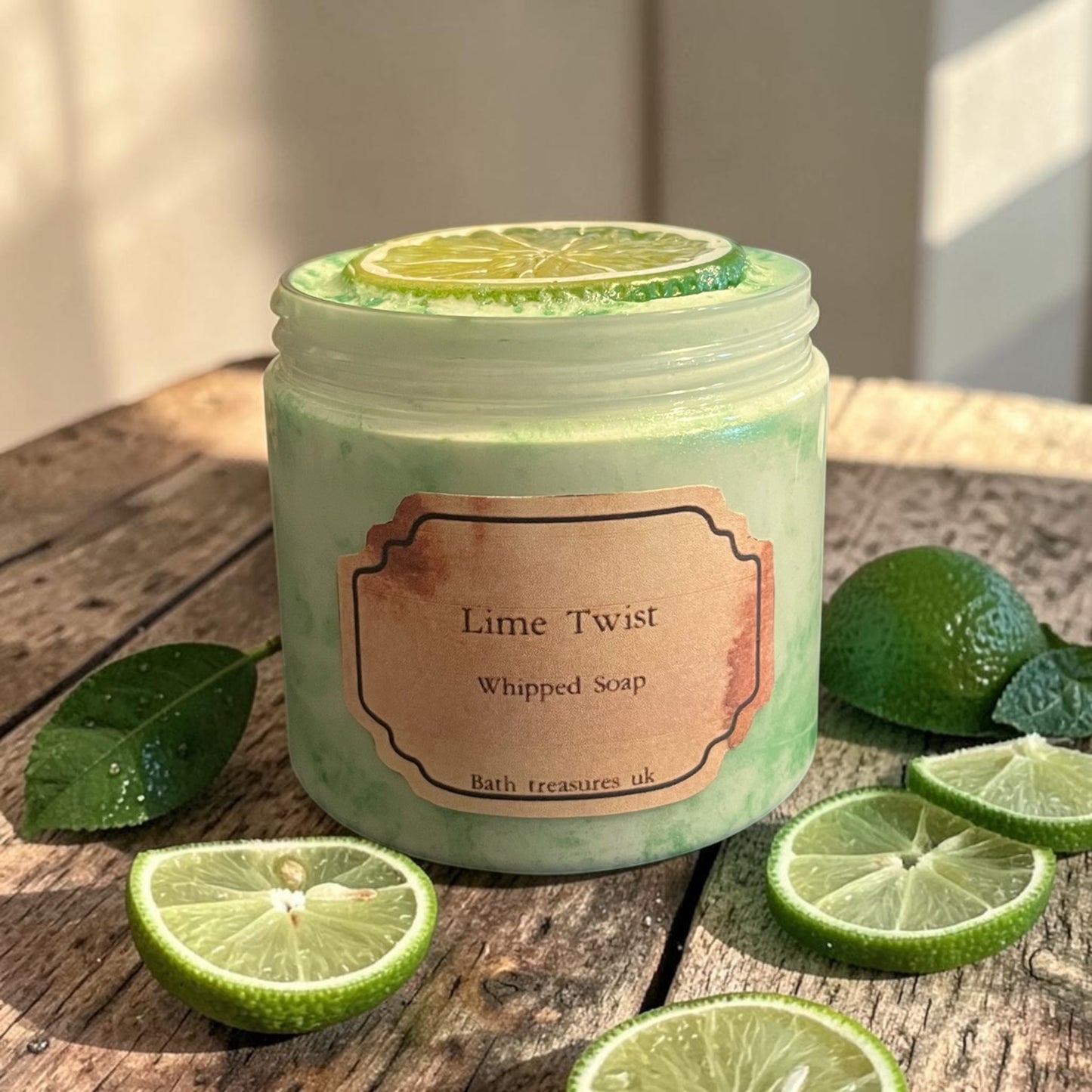 Lime Twist Whipped Soap 💫