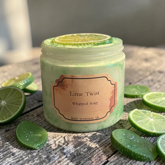 Lime Twist Whipped Soap 💫