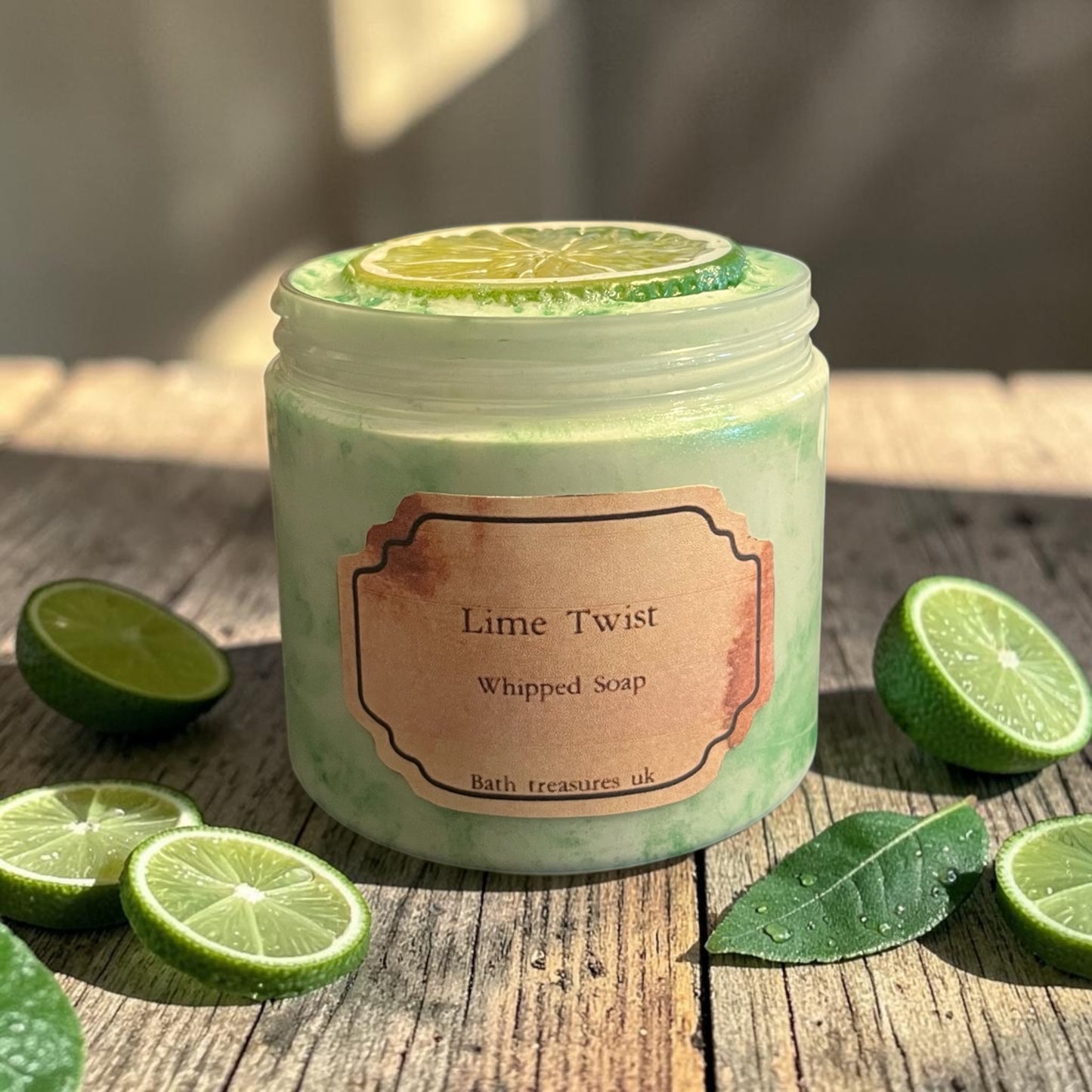 Lime Twist Whipped Soap 💫