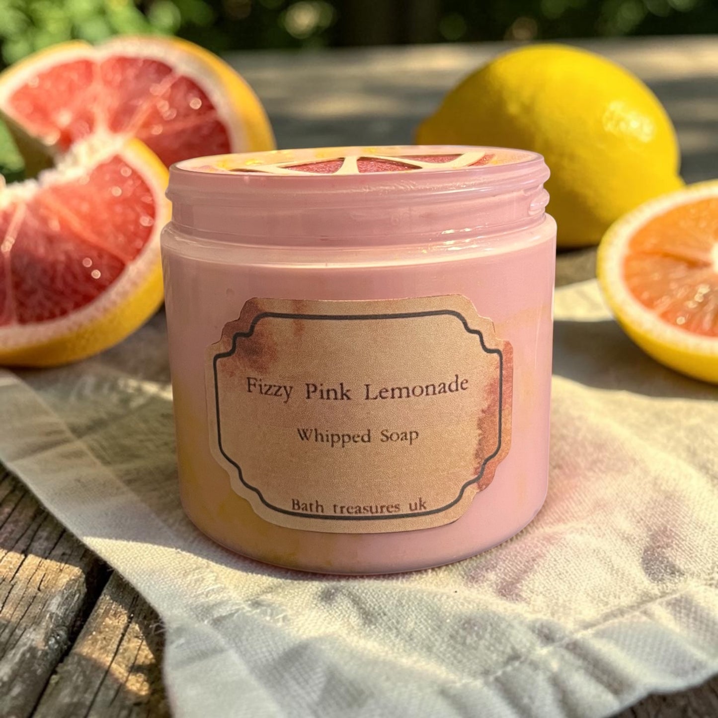 Fizzy Pink Lemonade Whipped Soap 💫