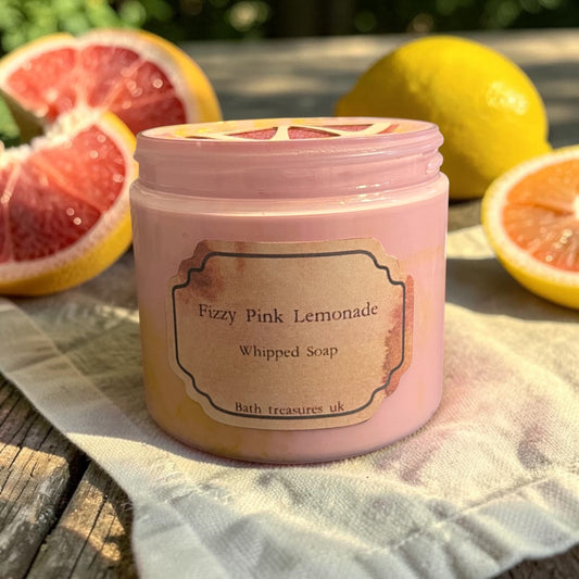 Fizzy Pink Lemonade Whipped Soap 💫