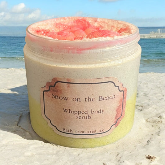 Snow on the beach whipped body scrub 💫