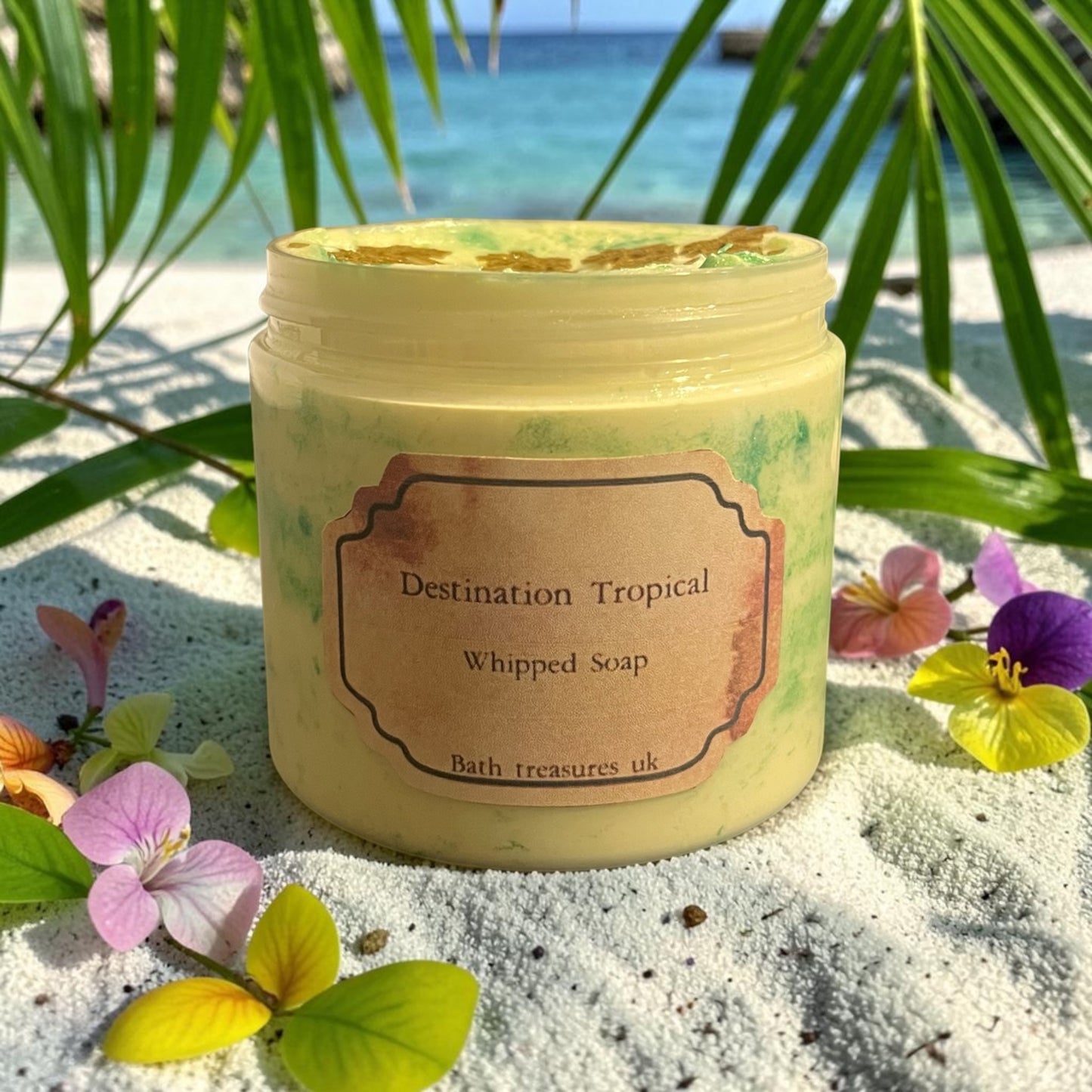 Destination Tropical Whipped Soap💫