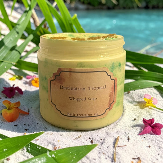 Destination Tropical Whipped Soap💫