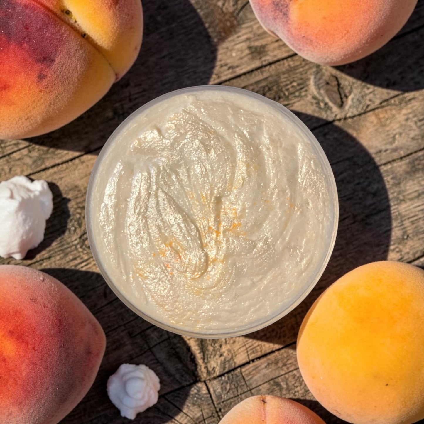 Peaches & Cream Whipped Soap 💫