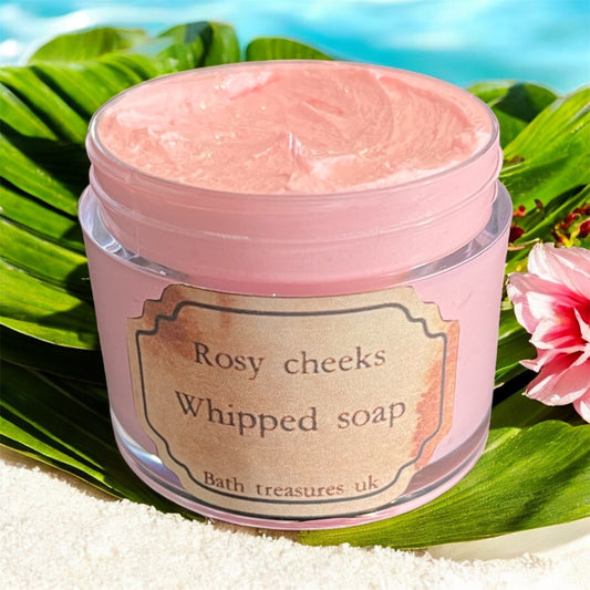 Trial & Travel size - Rosy Cheeks whipped soap 💫