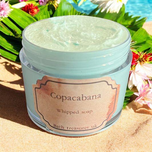 Trial & Travel size - Copacabana whipped soap 💫