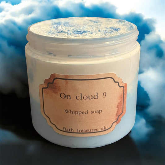 On cloud 9 whipped soap 💫
