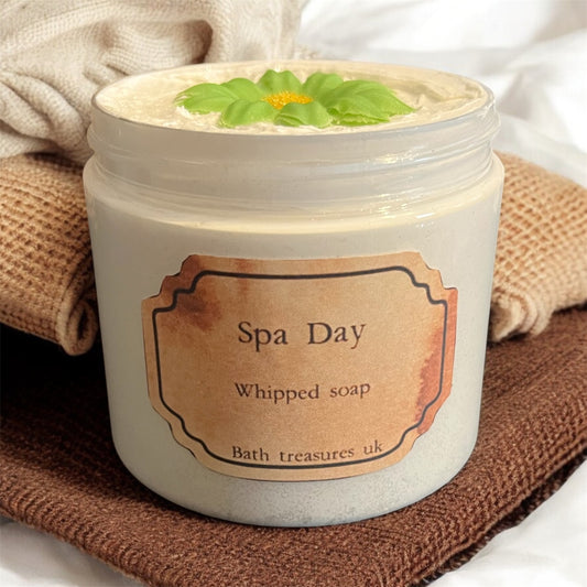 Spa day whipped soap 💫