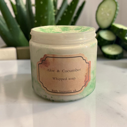 Aloe & Cucumber Whipped Soap 💫