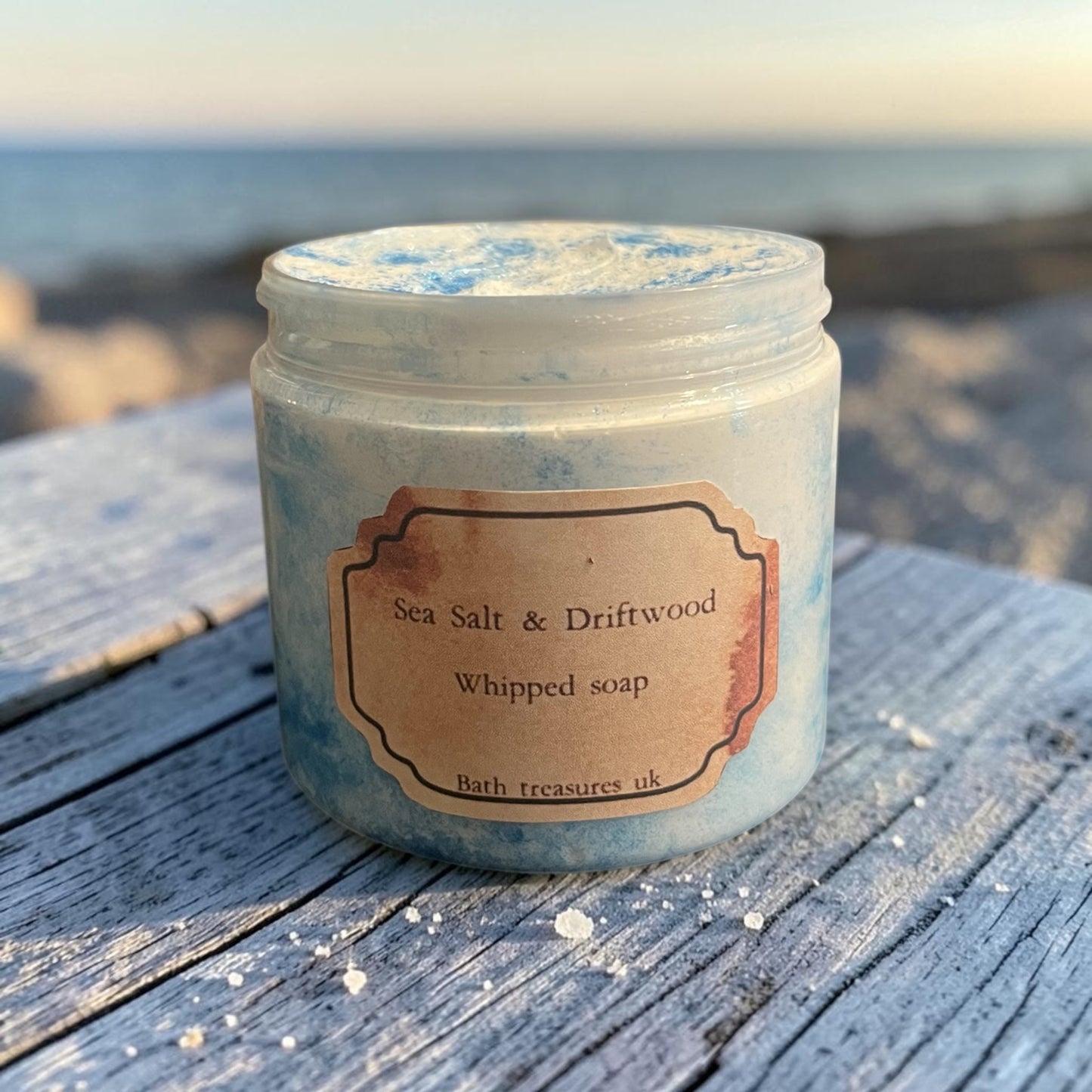 Sea Salt & Driftwood Whipped Soap 💫