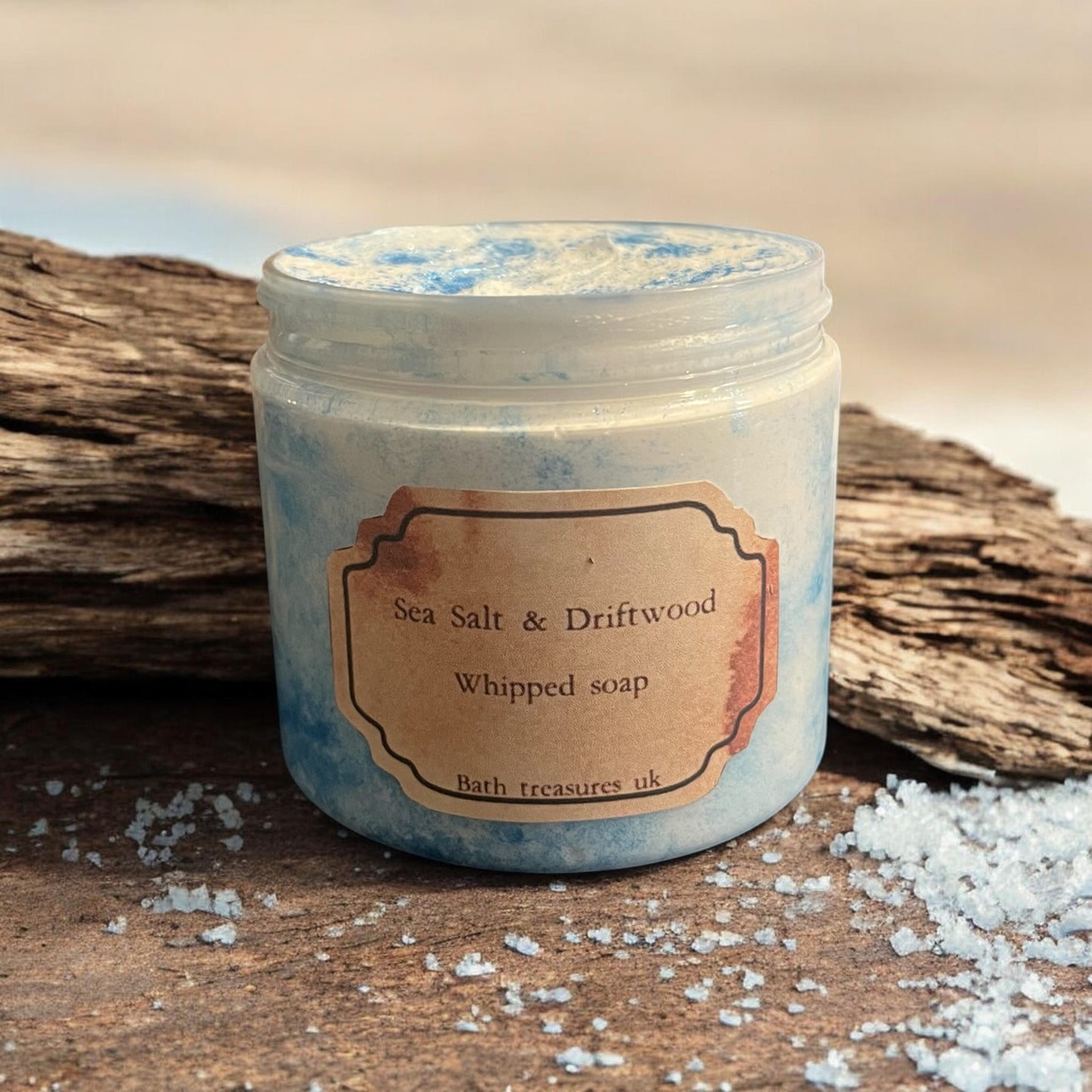 Sea Salt & Driftwood Whipped Soap 💫