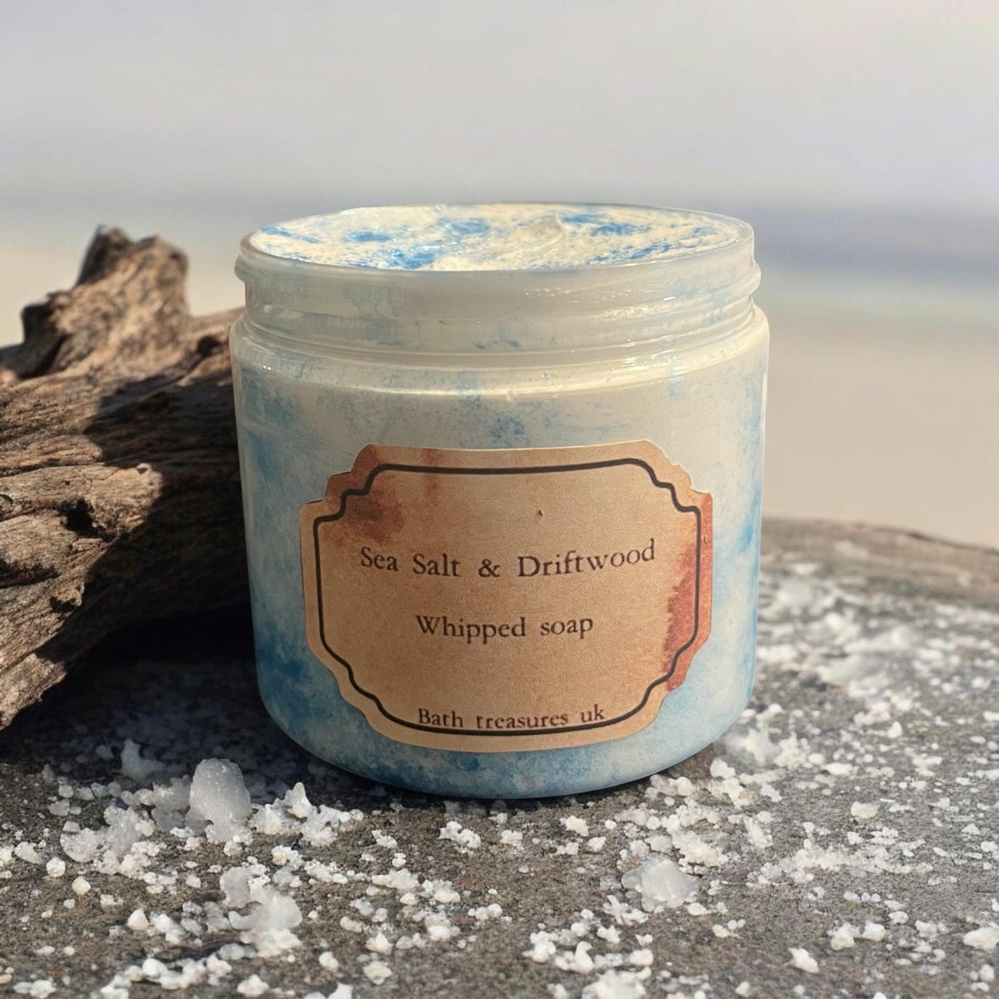 Sea Salt & Driftwood Whipped Soap 💫