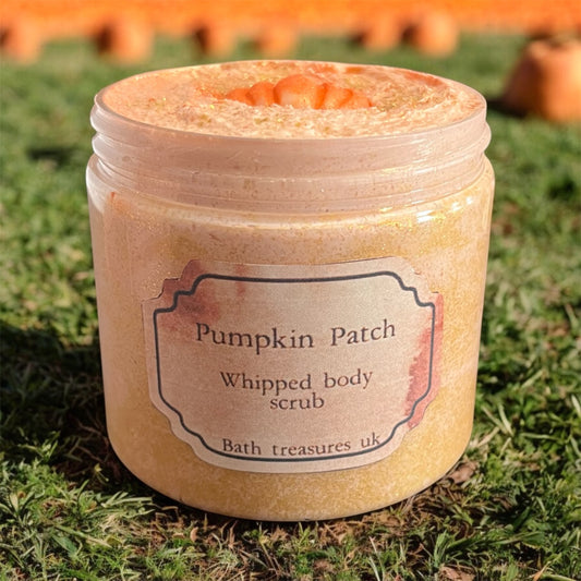 Pumpkin patch whipped body scrub 💫