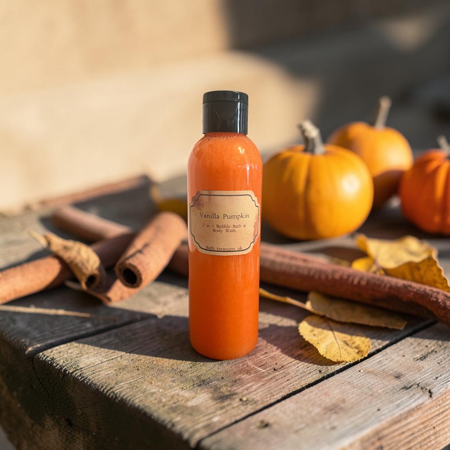 Vanilla Pumpkin 2 in 1 Body Wash & Bubble Bath 💫