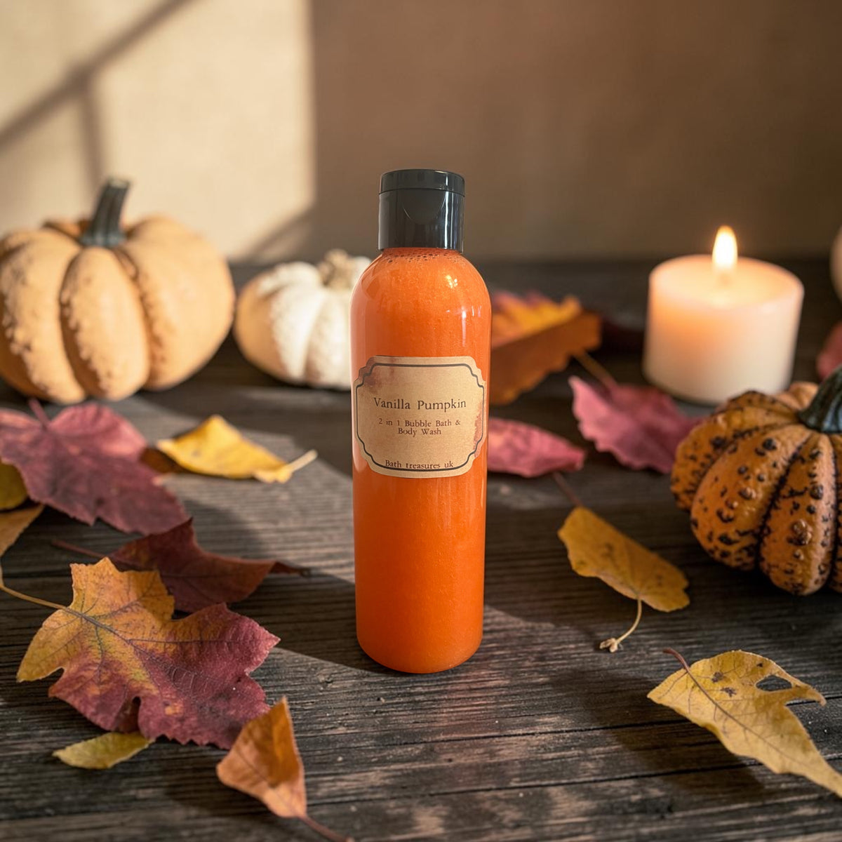 Vanilla Pumpkin 2 in 1 Body Wash & Bubble Bath 💫