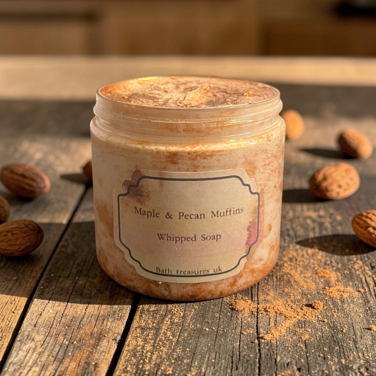 Maple & Pecan Muffins Whipped Soap🍁🍂🥮💫