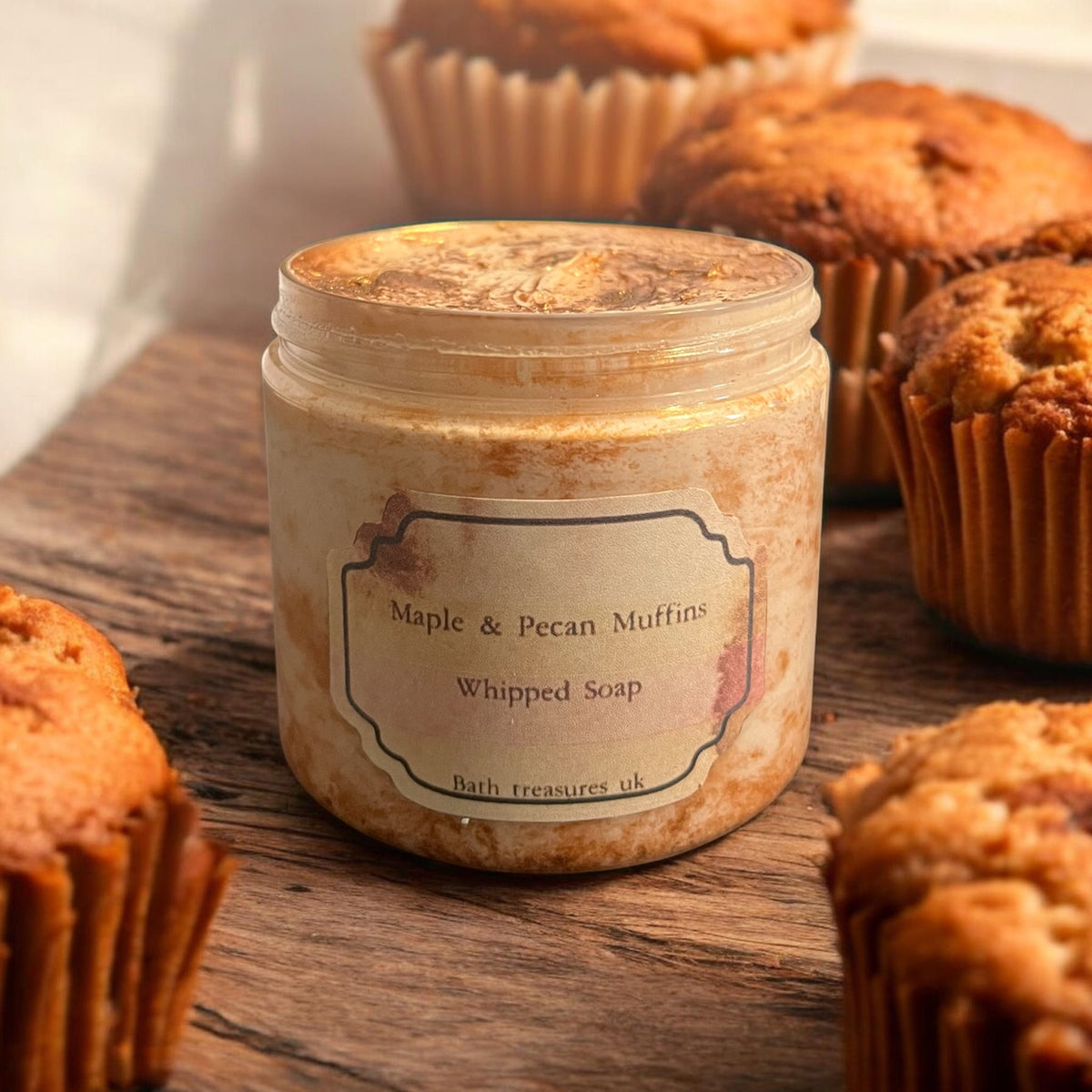 Maple & Pecan Muffins Whipped Soap🍁🍂🥮💫
