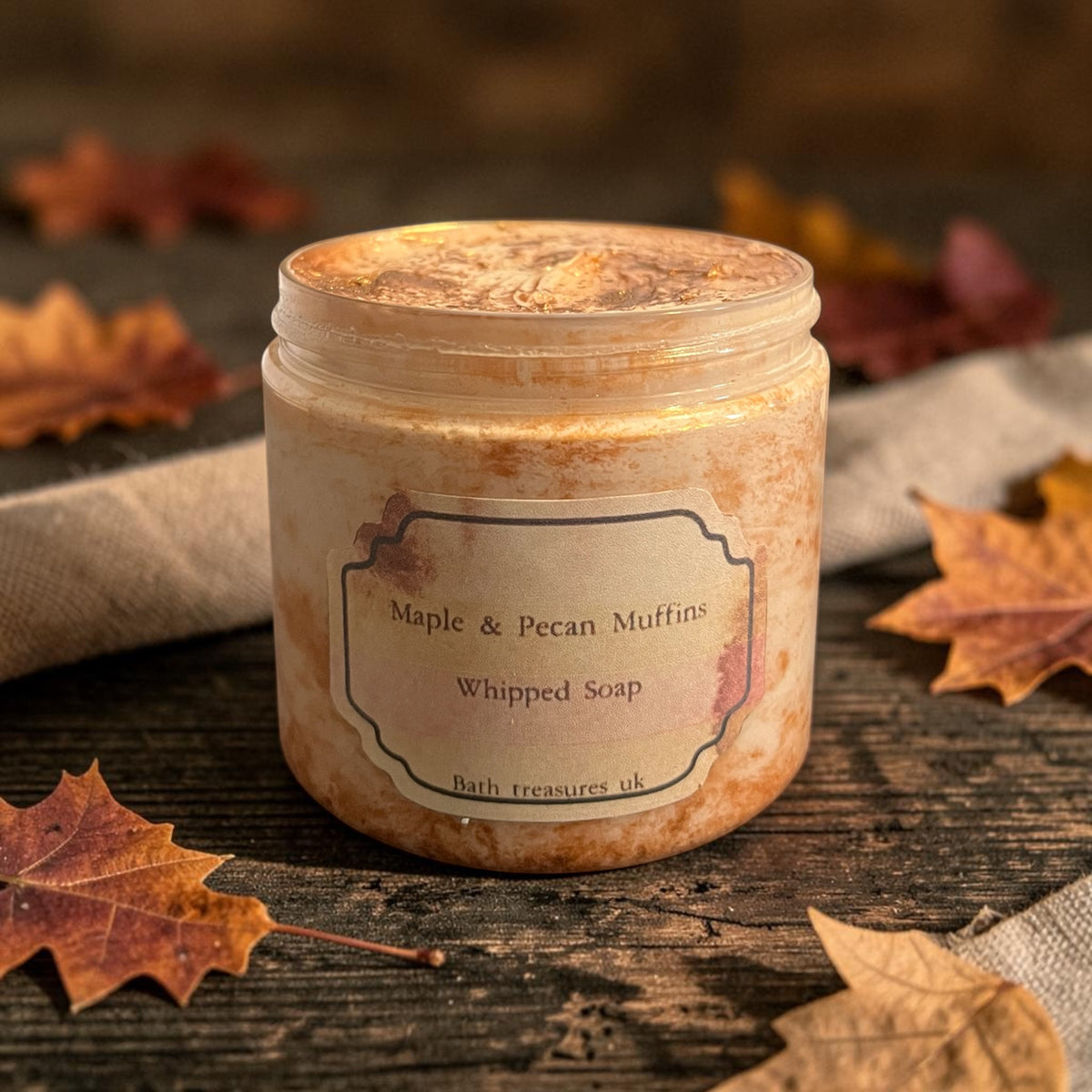 Maple & Pecan Muffins Whipped Soap🍁🍂🥮💫