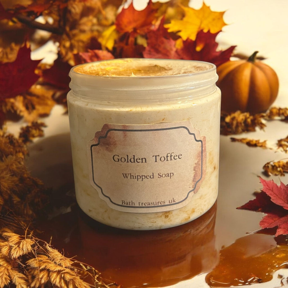 Golden Toffee Whipped Soap💫