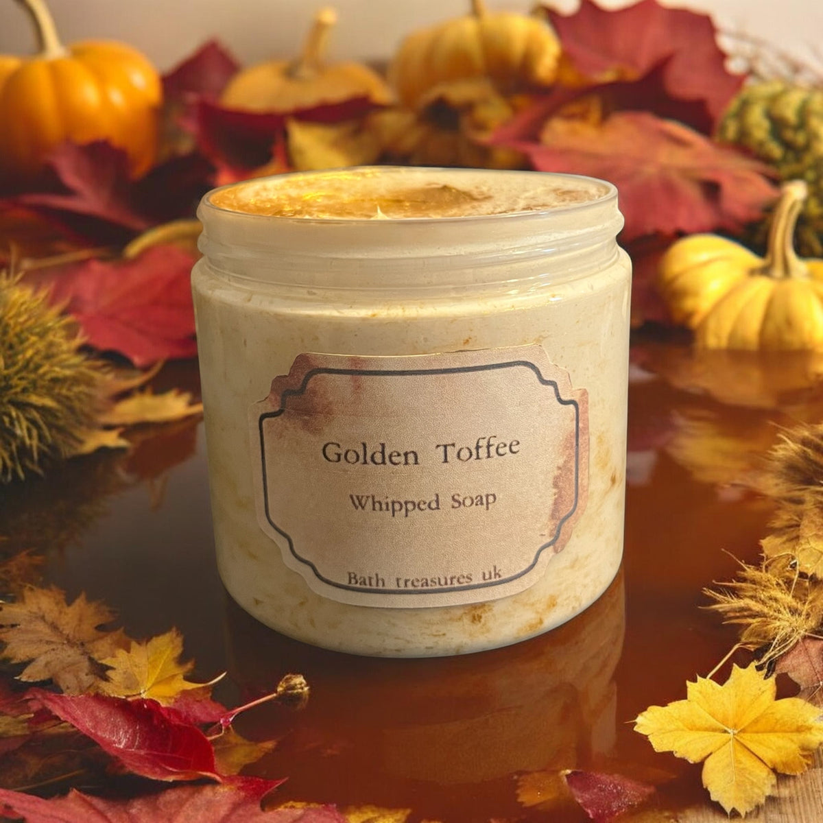 Golden Toffee Whipped Soap💫