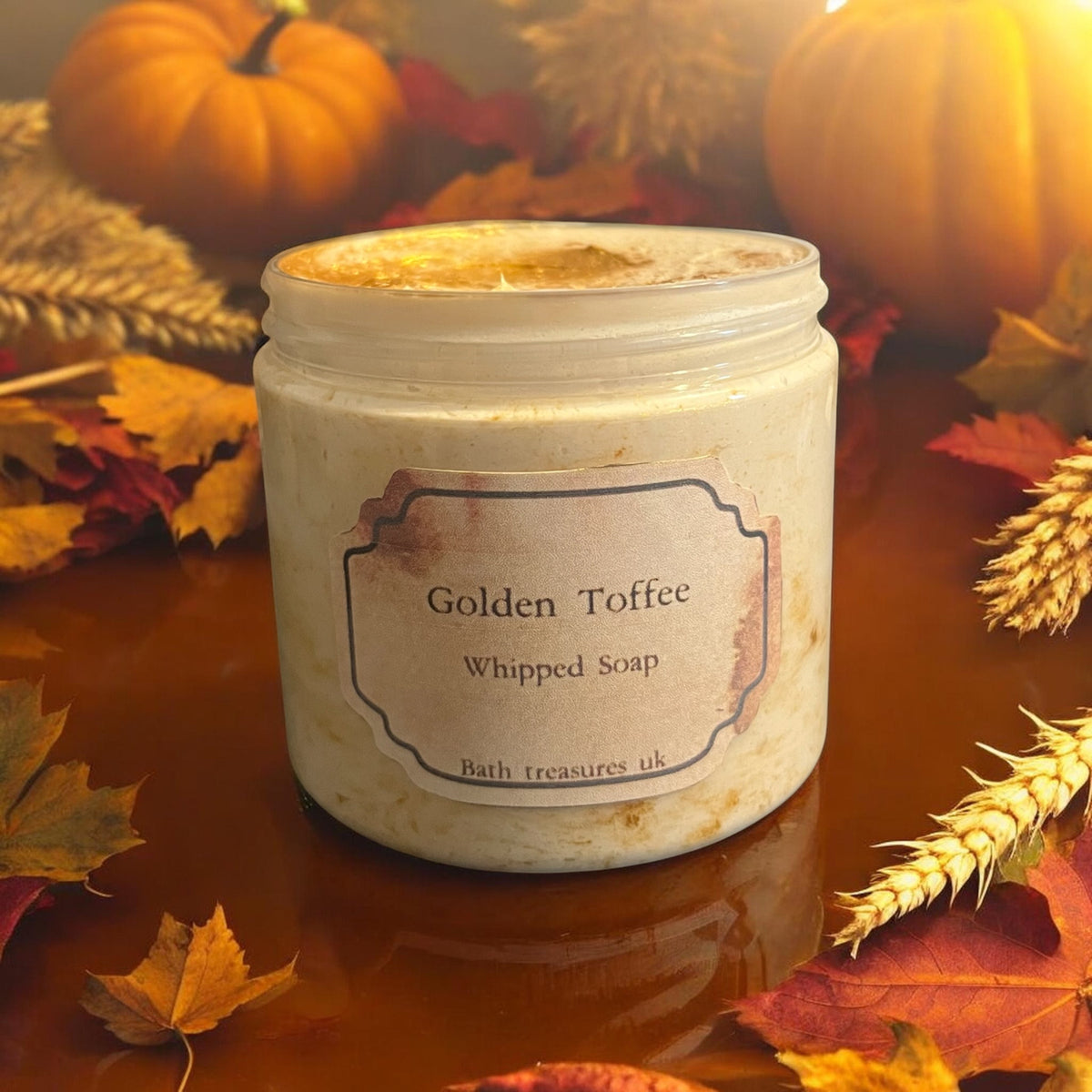 Golden Toffee Whipped Soap💫