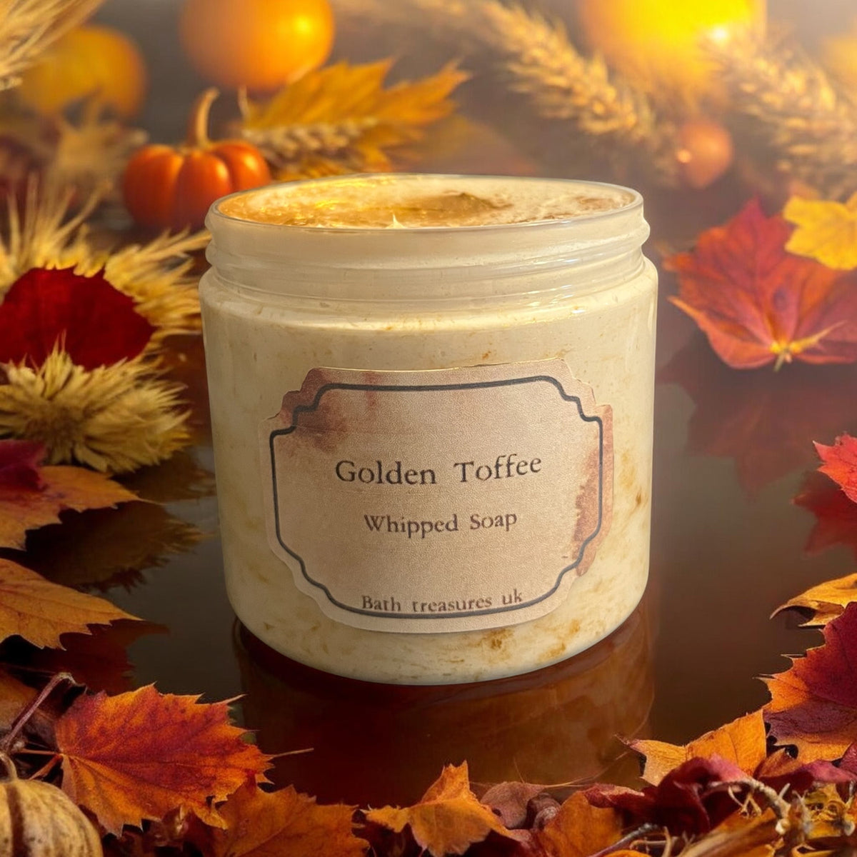 Golden Toffee Whipped Soap💫