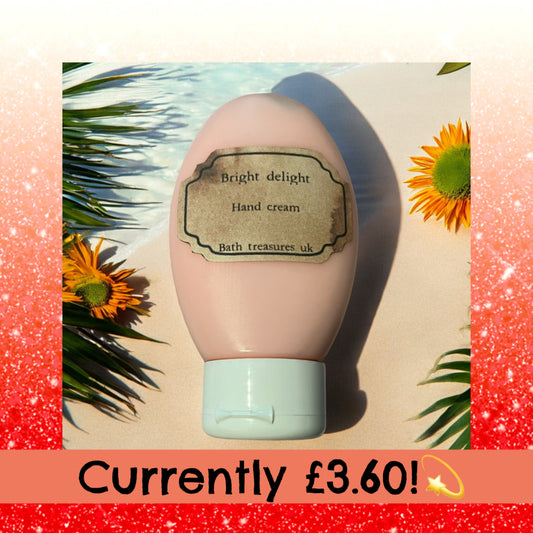 Bright delight hand cream 💫