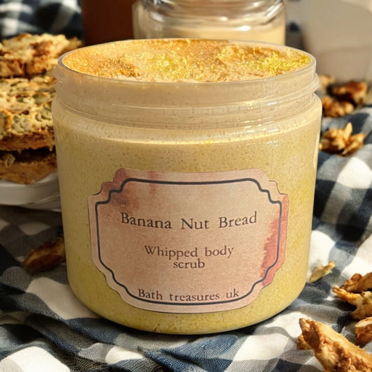 Banana Nut Bread whipped body scrub 💫