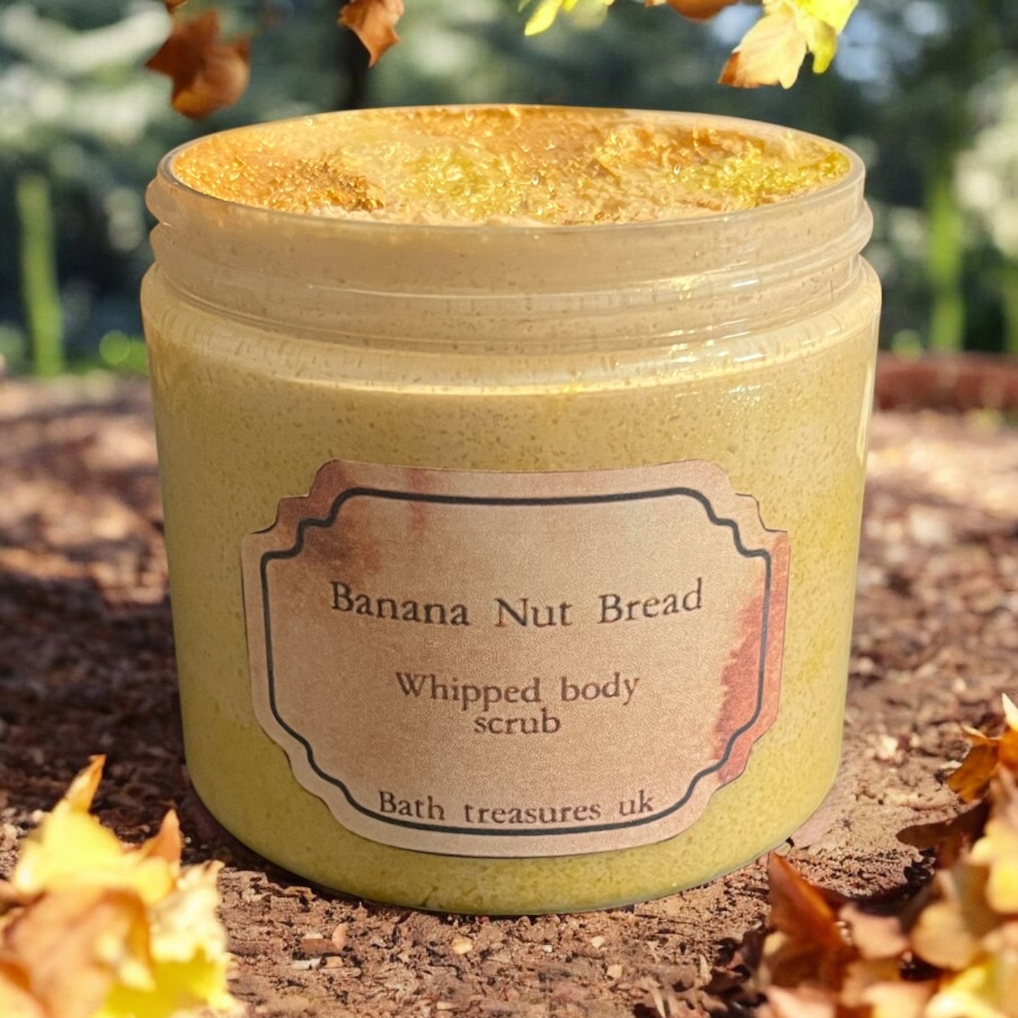 Banana Nut Bread whipped body scrub 💫