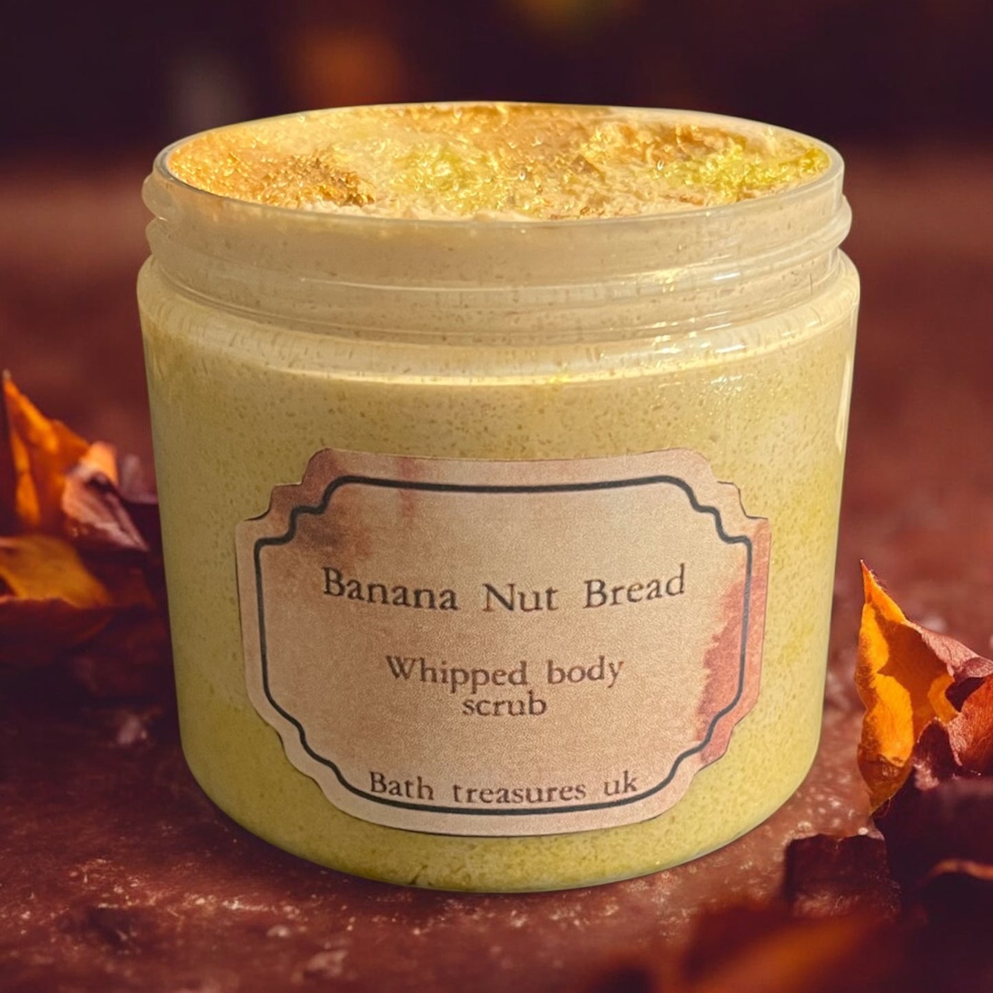 Banana Nut Bread whipped body scrub 💫