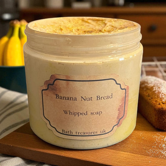 Banana Nut Bread Whipped Soap 💫
