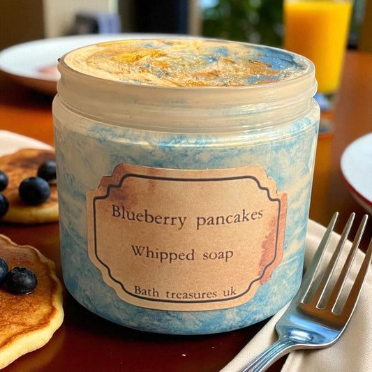 Blueberry pancakes whipped soap 💫