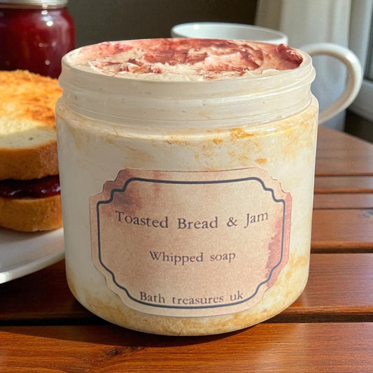 Toasted Bread & Jam whipped soap 💫