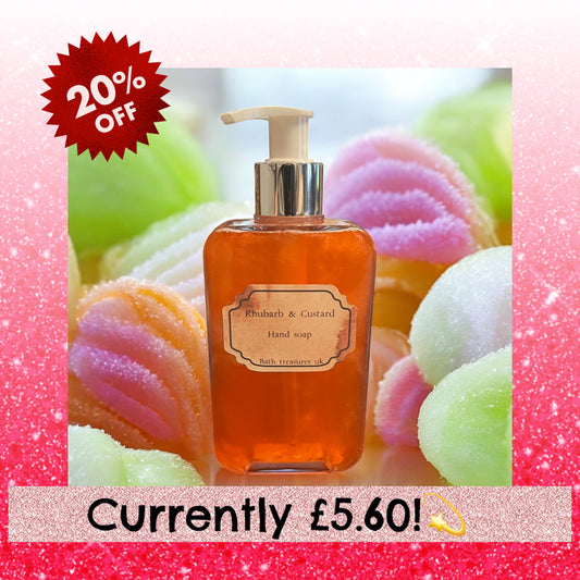 Rhubarb & Custard Hand soap 💫
