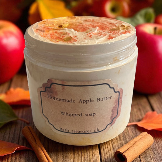 Homemade Apple Butter whipped soap 💫