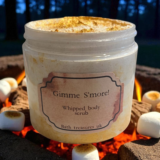 Gimme S’more whipped body scrub 💫