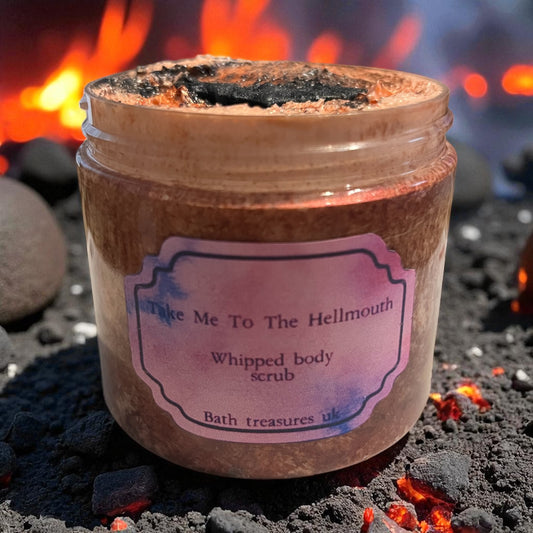 Take me to the hellmouth whipped body scrub 💫