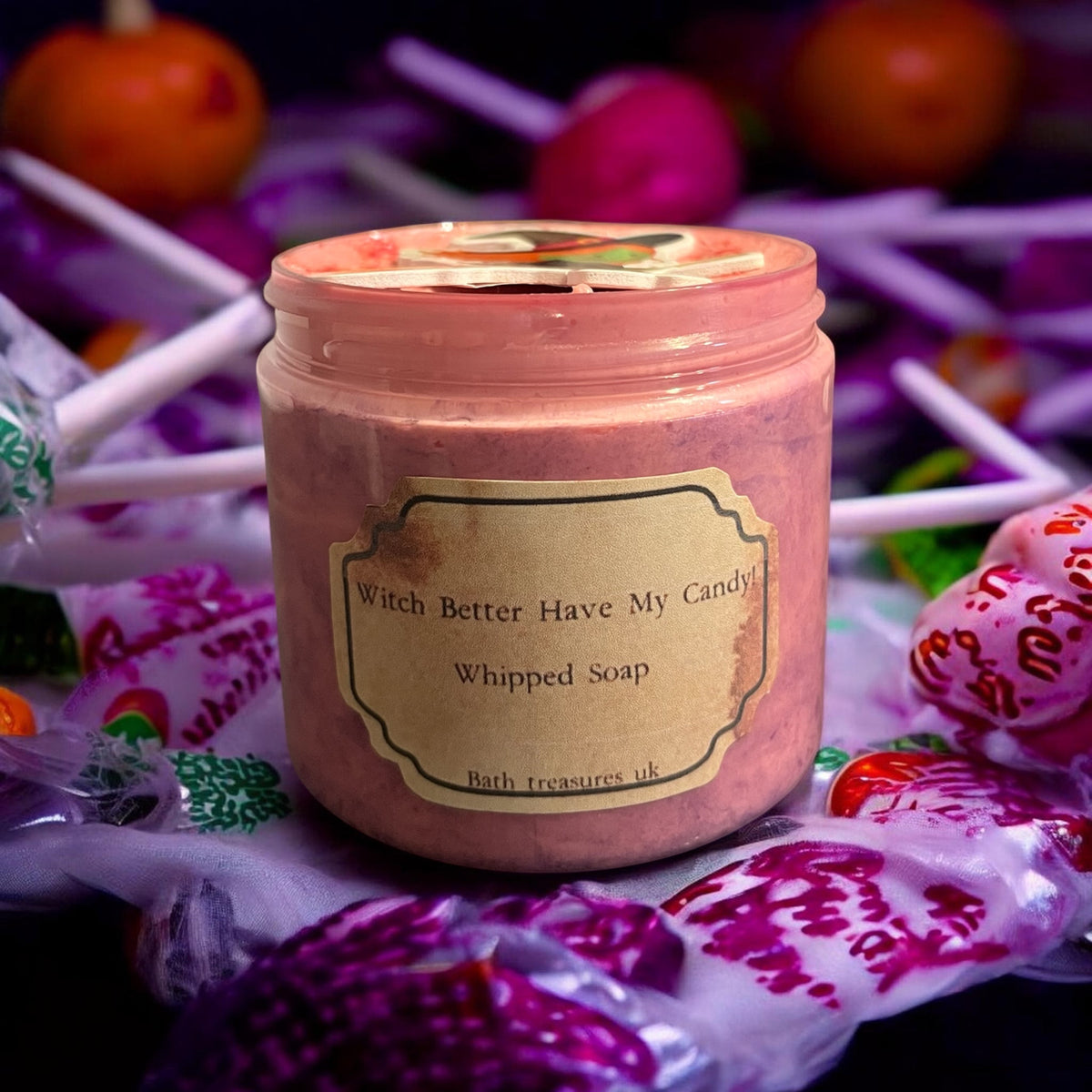 Witch Better Have My Candy! Whipped Soap 🍭🍬🍫💫