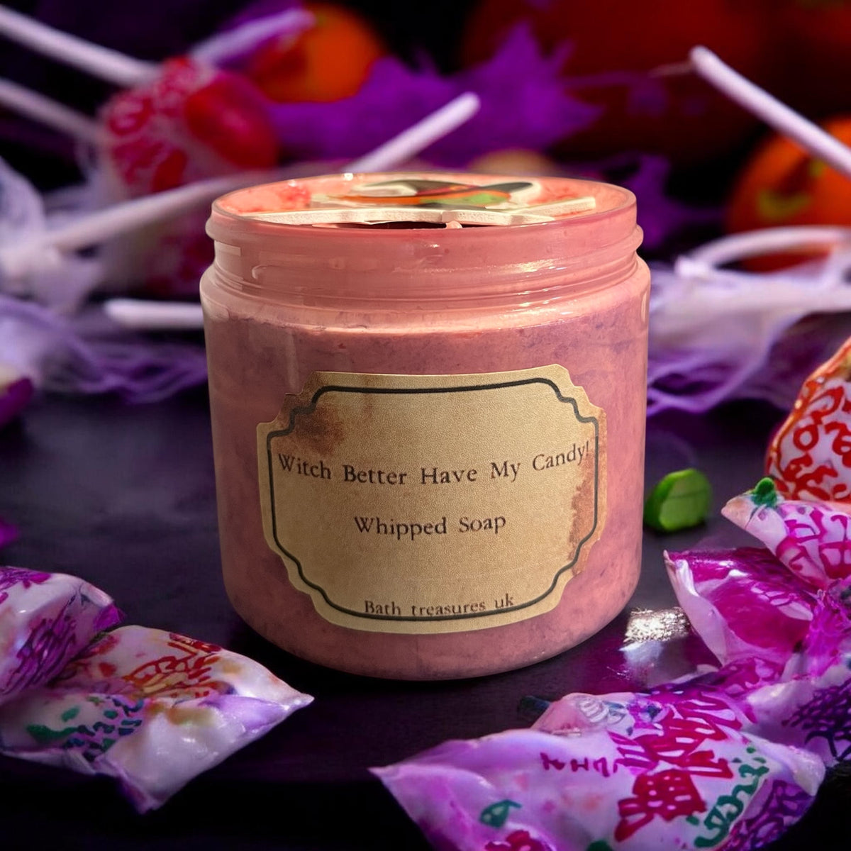 Witch Better Have My Candy! Whipped Soap 🍭🍬🍫💫
