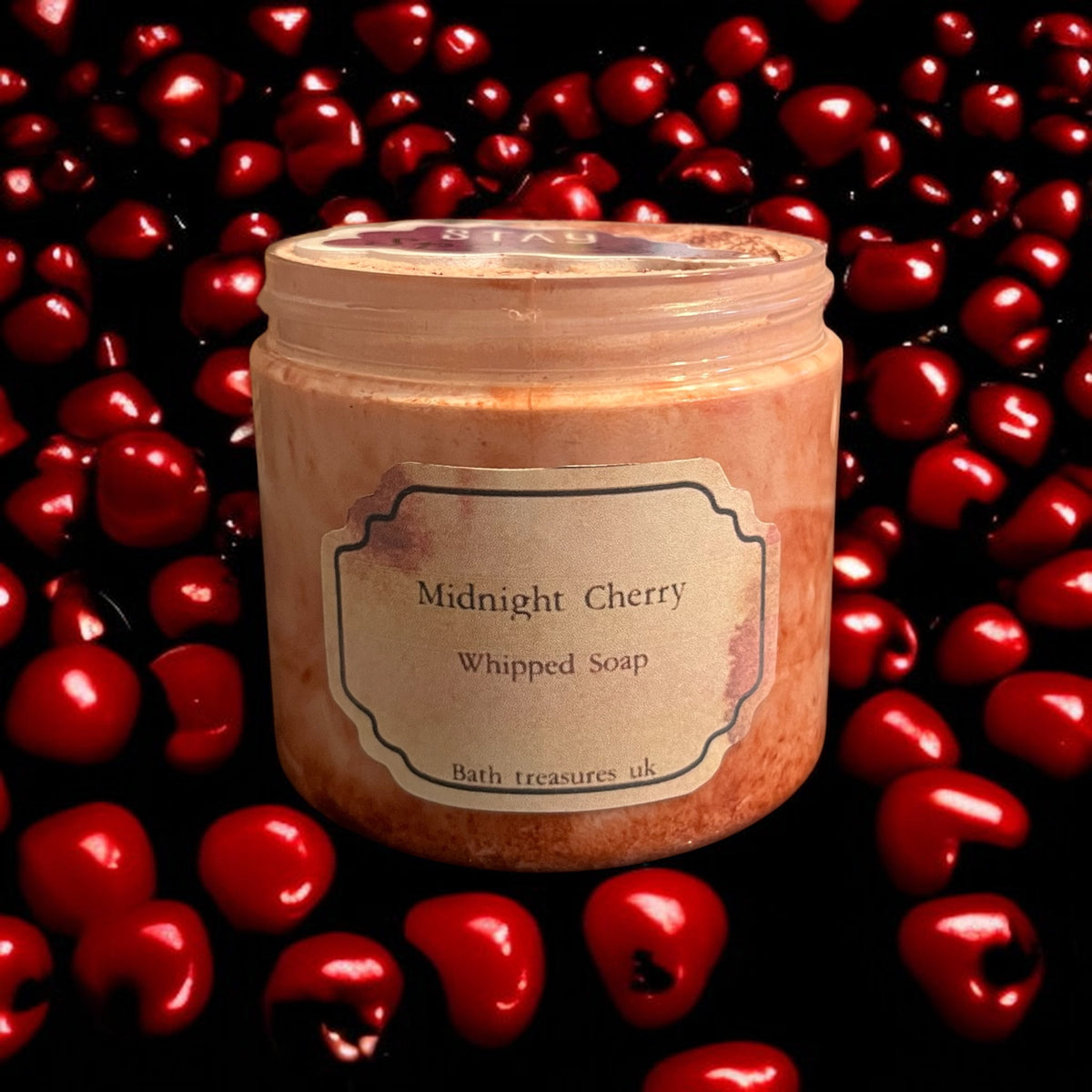 Midnight Cherry Whipped Soap🍒💫