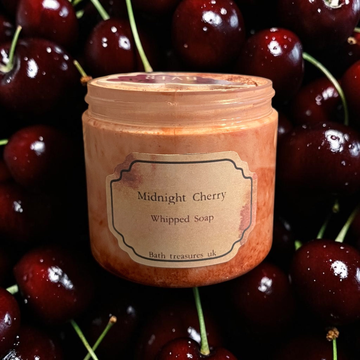 Midnight Cherry Whipped Soap🍒💫