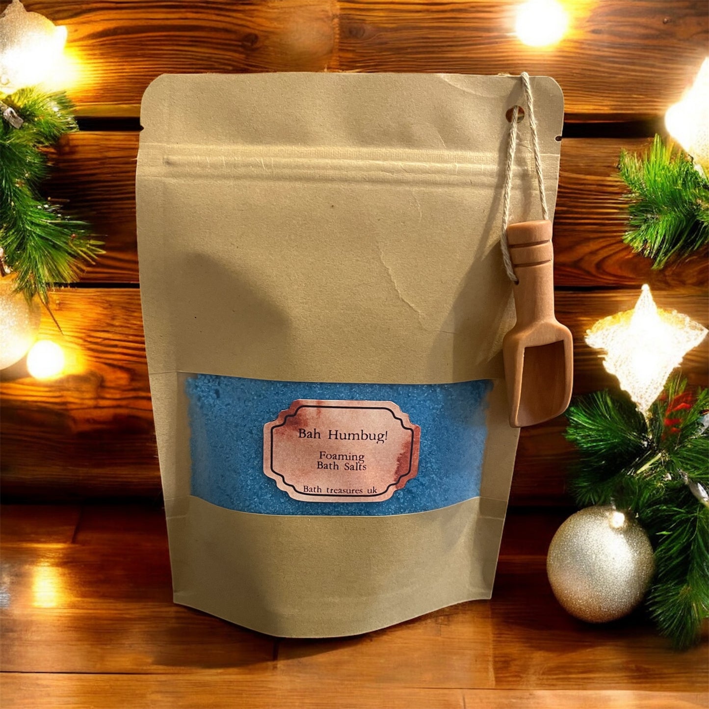 Bah Humbug! Foaming bath salts 💫