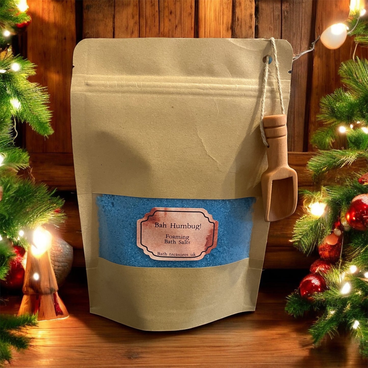 Bah Humbug! Foaming bath salts 💫