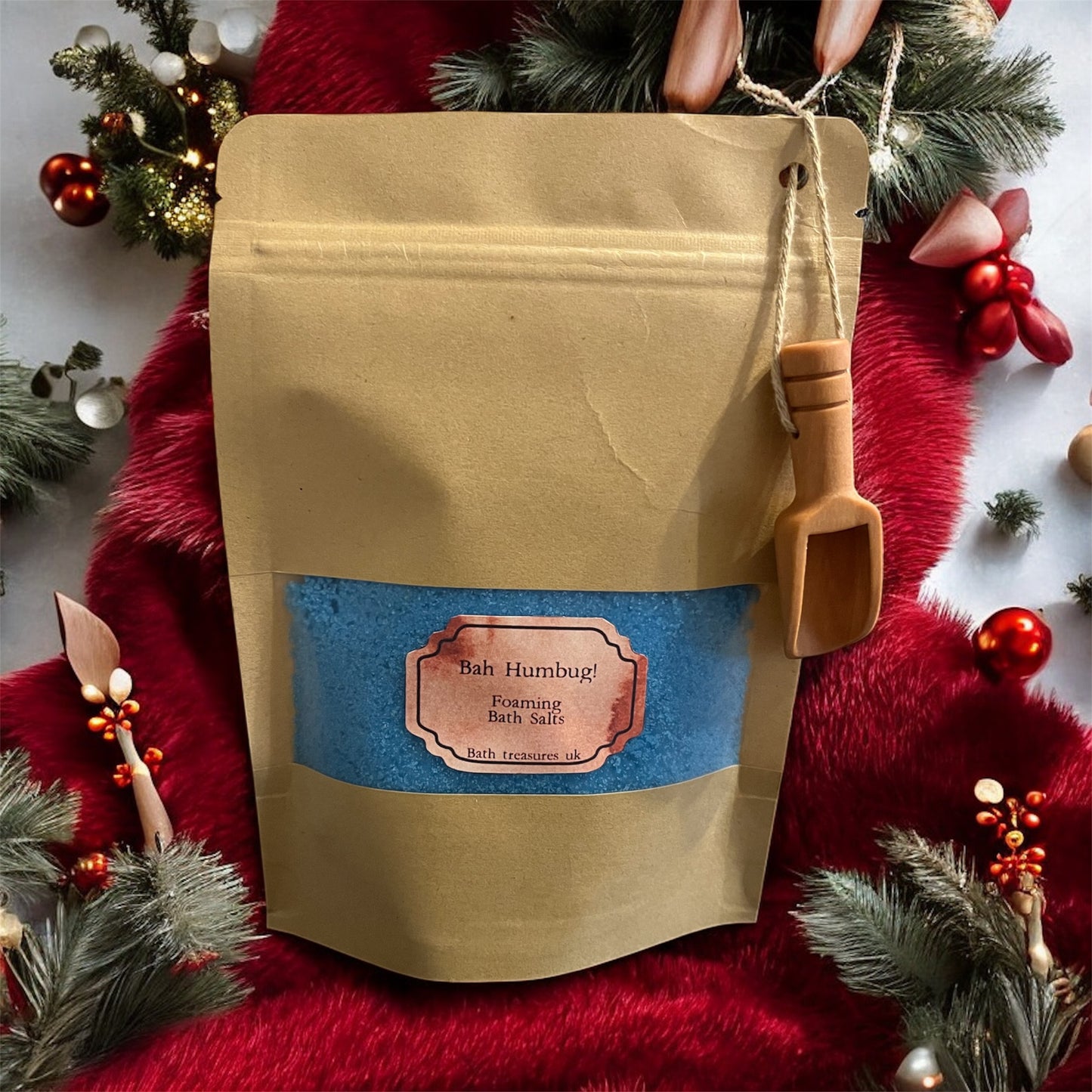Bah Humbug! Foaming bath salts 💫