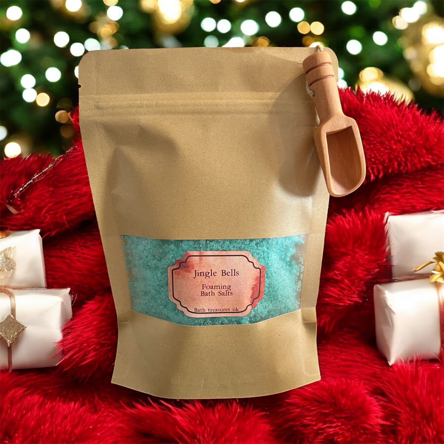 Jingle Bells foaming bath salts 💫