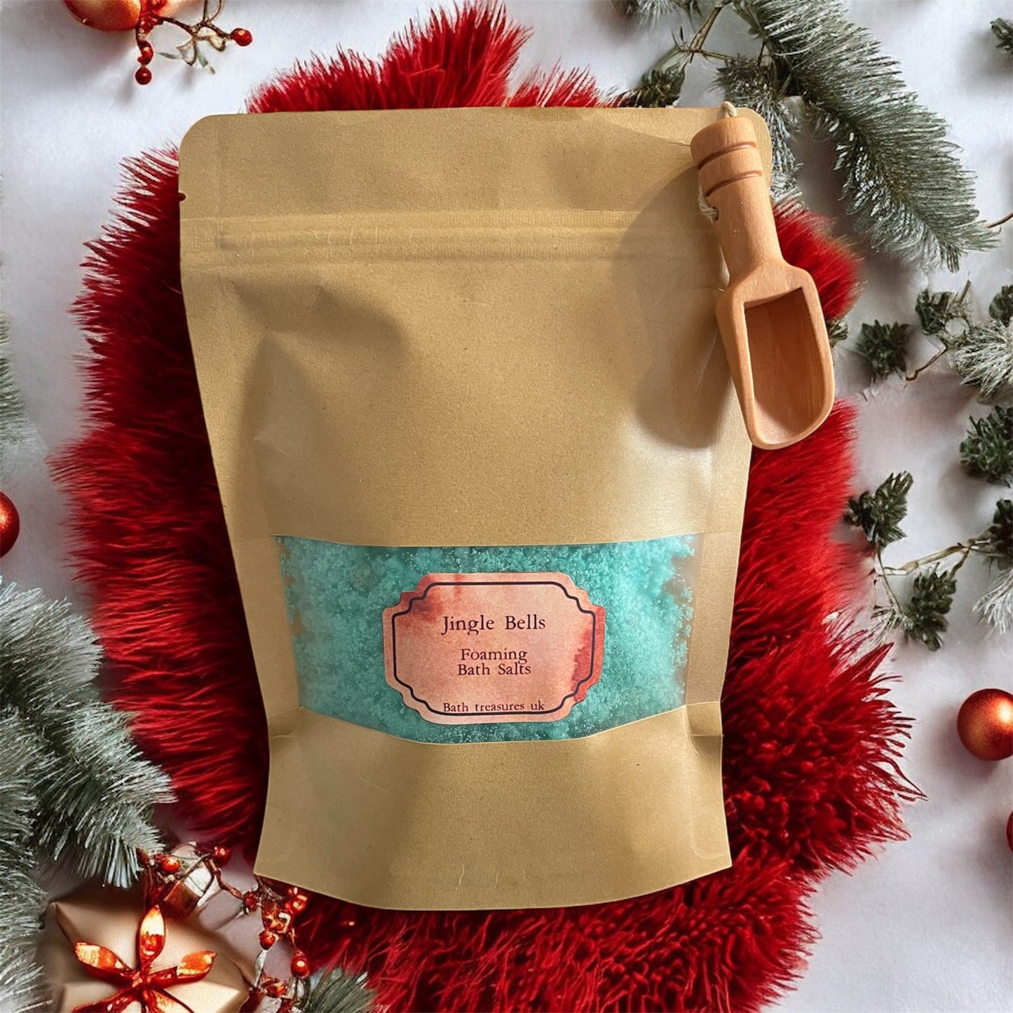 Jingle Bells foaming bath salts 💫