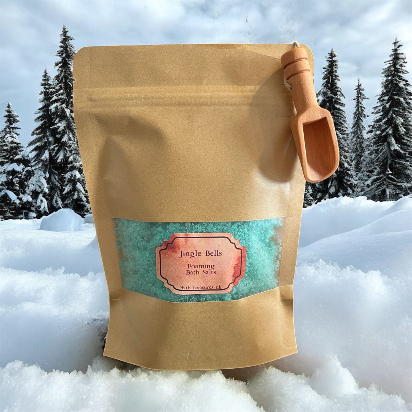 Jingle Bells foaming bath salts 💫